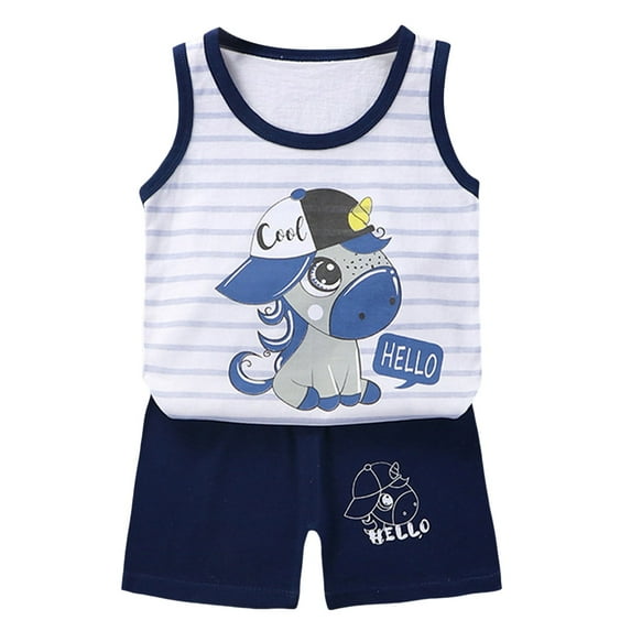 Futezty Toddler Boys Clothes Summer Outfit Sets, Boys Short Sleeve Button Shirt Two Piece Set Kids Lapel Pocket Work Shirt And Shorts Set