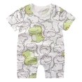 thumbnail image 1 of Futezty Toddler Boys Clothes Summer Outfit Sets, Summer Thin Boys Fashion Floral Print Loose Lapel Shirt Solid Color Shorts Two Piece Set, 1 of 4