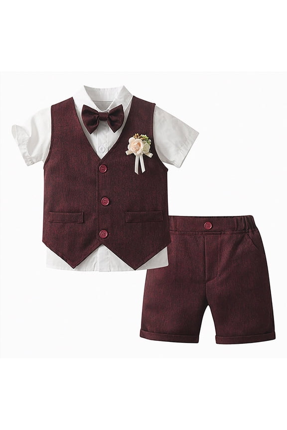 Toddler Boys Clothes Summer Outfit Sets, Toddler Baby Boy 2Pcs Summer Outfits Short Sleeve Hoodie Tee and Shorts Set 6 12 18 24 Months 3T Casual Clothes Boys Shirt Suit