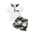 thumbnail image 1 of Futezty Toddler Boys Clothes Summer Outfit Sets, Toddler Boy Clothes Boy Clothes 18-24 Months 2Pcs Baby Boy Summer Clothes Toddler Beach Outfits Sleeveless Tank Tops Shorts Set, 1 of 4