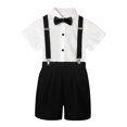 thumbnail image 1 of Futezty Toddler Boys Clothes Summer Outfit Sets, Toddler Boys Baby Girls Boys Letter Short Sleeve T Shirt Solid Color Shorts Sports Two Piece Set For Kids Two Piece Children's Outfits, 1 of 6