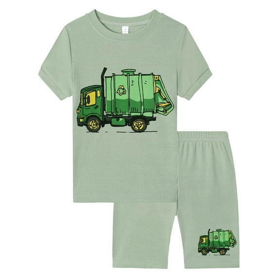 Futezty Toddler Boys Clothes Summer Outfit Sets, Toddler Boys Girls Short Sleeve Patchwork Camouflage Prints T Shirt Tops Shorts Outfits