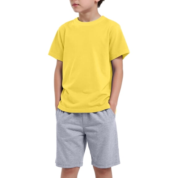 Futezty Toddler Boys Clothes Summer Outfit Sets, Toddler Boys Girls Short Sleeve Summer Casual Dinosaur Prints Tops Holiday Shirts T Shirt Shorts Outfits