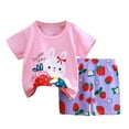 thumbnail image 1 of Futezty Toddler Boys Clothes Summer Outfit Sets, Toddler Kids Baby Boy Clothes Summer Outfits Cartoon Animal T Shirt Tops & Shorts Set 1t 2t 3t 4t 5t 6t Boys Cute Summer Clothes Sets, 1 of 4
