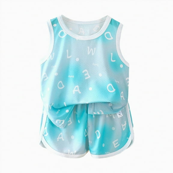 Futezty Toddler Boys Clothes Summer Outfit Sets, Toddler Kids Boys Summer Short Sleeve Dinosaur T Shirts Tops Shorts Outfits Clothes Set Baby Boys' Clothing Sets Summer Tracksuit