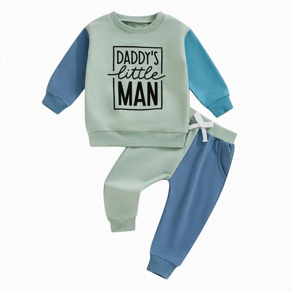 Futezty Toddler Boys Girls Clothes Fall Winter Outfit Sets, Baby Boy Girl 1T 2T 3T 4T 5T 6T 2 Pcs