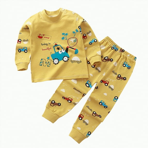 Futezty Toddler Boys Girls Clothes Fall Winter Outfit Sets, Baby Boy Girl 1T 2T 3T 4T 5T 6T 2Pcs Set