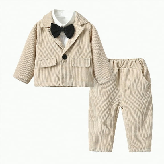 Futezty Toddler Boys Girls Clothes Fall Winter Outfit Sets, Baby Boy Girl 3M 6M 12M 18M 24M 2T 3T 2 PC