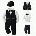 thumbnail image 1 of Futezty Toddler Boys Girls Clothes Fall Winter Outfit Sets, Baby Boy Girl 3M 6M 12M 18M 24M 2T 3T 2-Pieces Set, 1 of 9