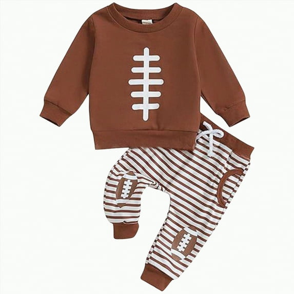 Futezty Toddler Boys Girls Clothes Fall Winter Outfit Sets, Baby Boy Girl 6 12 18 24 Months 2T 3T 2-Pieces Set Pullover Sweatshirt Tops Pants Outfits Sets