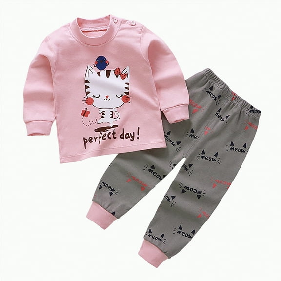Futezty Toddler Boys Girls Clothes Fall Winter Outfit Sets, Baby Boy Girl 6 12 18 24 Months 2T 3T 4T 2PCS