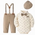 thumbnail image 1 of Futezty Toddler Boys Girls Clothes Fall Winter Outfit Sets, Baby Boy Girl 6M 1T 2T 3T 4T 5T 2 PC, 1 of 9