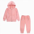 thumbnail image 1 of Futezty Toddler Boys Girls Clothes Fall Winter Outfit Sets, Baby Boy Girl 6M 1T 2T 3T 4T 5T 2 Pcs, 1 of 9