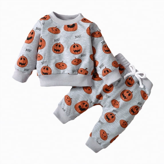 Futezty Toddler Boys Girls Clothes Fall Winter Outfit Sets, Baby Boy Girl 6M 1T 2T 3T 4T 5T 2PCS