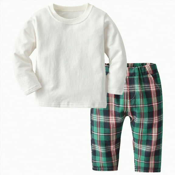 Futezty Toddler Boys Girls Clothes Fall Winter Outfit Sets, Baby Boy Girl Outfits 6 12 18 24 Months 2T 3T 4T 2-Pieces Set