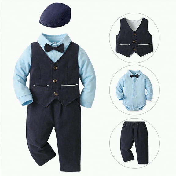 Futezty Toddler Boys Girls Clothes Fall Winter Outfit Sets, Baby Boy Girl Outfits 6M 9M 12M 2T 3T 4T 2 PC