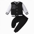 thumbnail image 1 of Futezty Toddler Boys Girls Clothes Fall Winter Outfit Sets, Set For Kids 1T 2T 3T 4T 5T 2PCS, 1 of 6