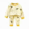 thumbnail image 1 of Futezty Toddler Boys Girls Clothes Fall Winter Outfit Sets, Set For Kids 6M 12M 18M 2T 3T 2 Pcs, 1 of 3