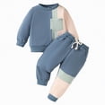 thumbnail image 1 of Futezty Toddler Boys Girls Clothes Fall Winter Outfit Sets, Set For Kids 6M 12M 24M 2T 3T 4T 5T 2 Pcs, 1 of 4