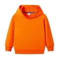 thumbnail image 1 of Futezty Toddler Boys Girls Cotton Hoodie Sweatshirt Solid Color Long Sleeve Pullover Soft Casual Top, 1 of 4