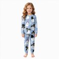 thumbnail image 1 of Futezty Toddler Boys Girls Halloween Pumpkin Pajamas Cute Ghost Print Pjs for Boy Jammies Little Kids Sleepwear Clothes Sets 2T-9T, 1 of 7
