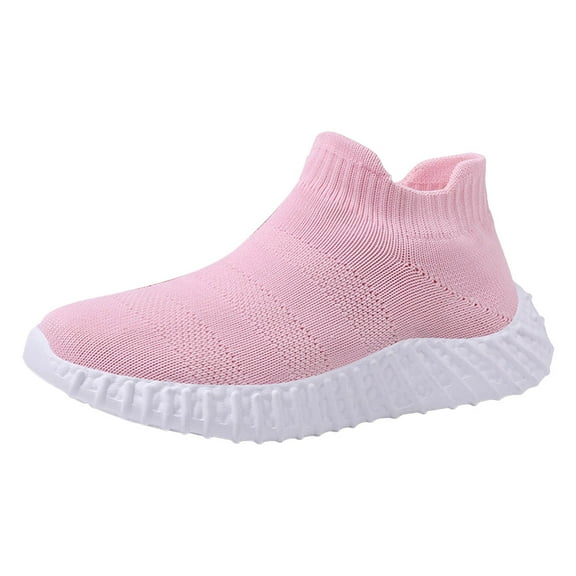 Futezty Toddler Girl Sneakers Baby Girl Shoes Boys And Girls Sockliner Mesh Breathable Lightweight Soft Sole Comfortable Casual Sneakers