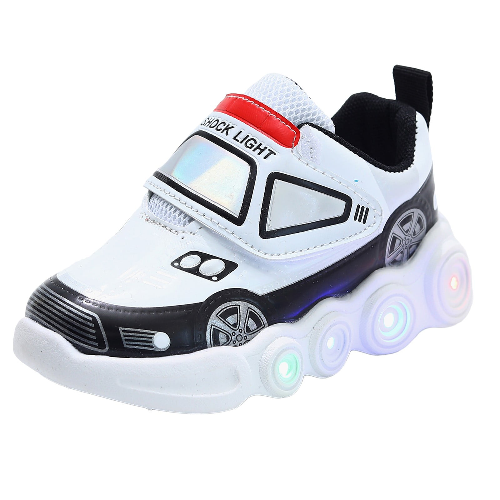 Futezty Toddler Girl Sneakers Baby Girl Shoes LED Light Up Shoes For ...
