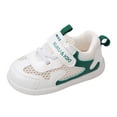 thumbnail image 1 of Futezty Unisex Child Runner Hook and Loop Sneaker Fashion Summer Children Toddler Shoes Boys Girls Sneakers Flat Bottom Lightweight Mesh Breathable Comfortable Shoes, 1 of 6