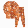 thumbnail image 1 of Futezty Unisex Toddler Halloween Pajamas Boy Cute Soft Cotton Sleepwear Pjs Sets Kids 2 Piece Long Sleeve Jammies for Girls 2T-9T, 1 of 7