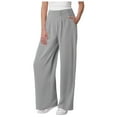 thumbnail image 1 of Futezty Women High Waist Casual Wide Leg Long Palazzo Pants Trousers with Pockets, 1 of 5