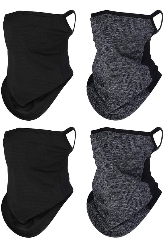 Breathable Face Mask, Multicolor, 4 Per Pack