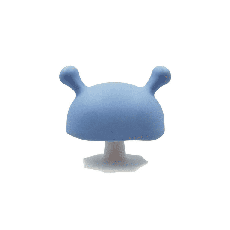 Futhstar The Mushroom Super Soft Silicone Baby Soothing Teether Toy Prevent Finger Chewing Falling Down for 0m Walmart