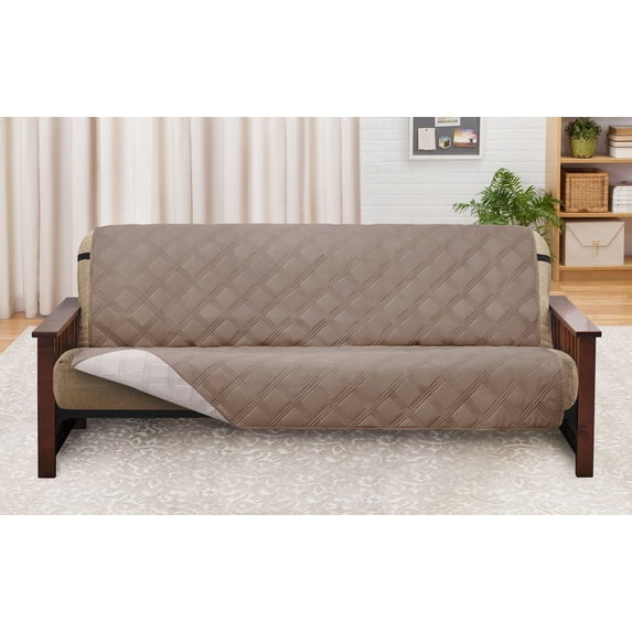 Futon Cover Taupe/Beige