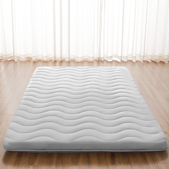 Futon Floor Mattress High Densityfortable Foam 3.5" Thicken Foldable Tatami Mat Sleeping Pad Ideal Forfort And Support Loungerow Bed Sofa (full)