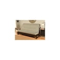 thumbnail image 1 of Futon Frame with Full Mattress - Hardwood Sofa Bed - Mocha Finish, 1 of 7