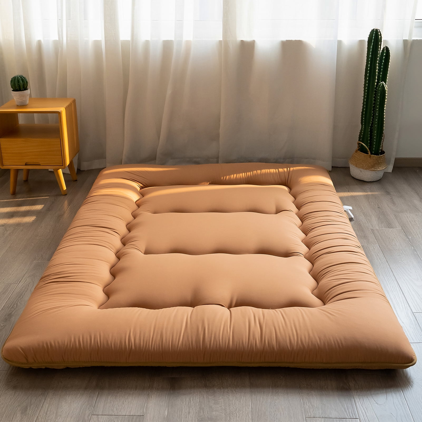 Futon Mattress Japanese Floor Mattress Thicken Futon Sleeping Pad for Guest,Lounger and Tavel