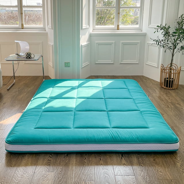 Futon Mattress, Padded Japanese Floor Mattress Quilted Bed Mattress