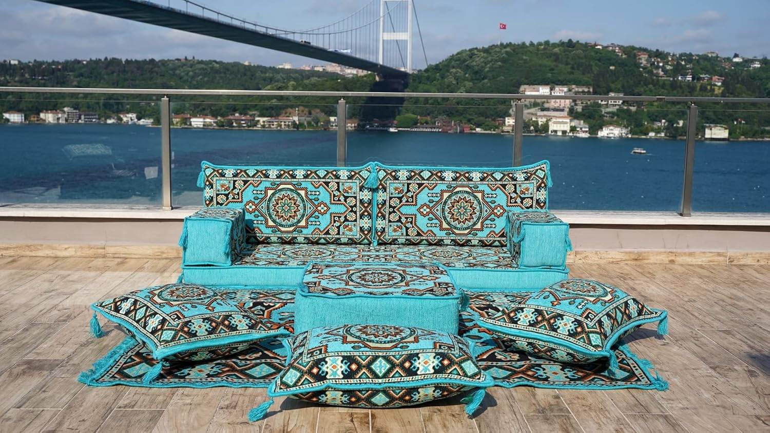 Futon Sofa Bed, Arabic Floor Sofa Set, Modular Sectional, Floor ...