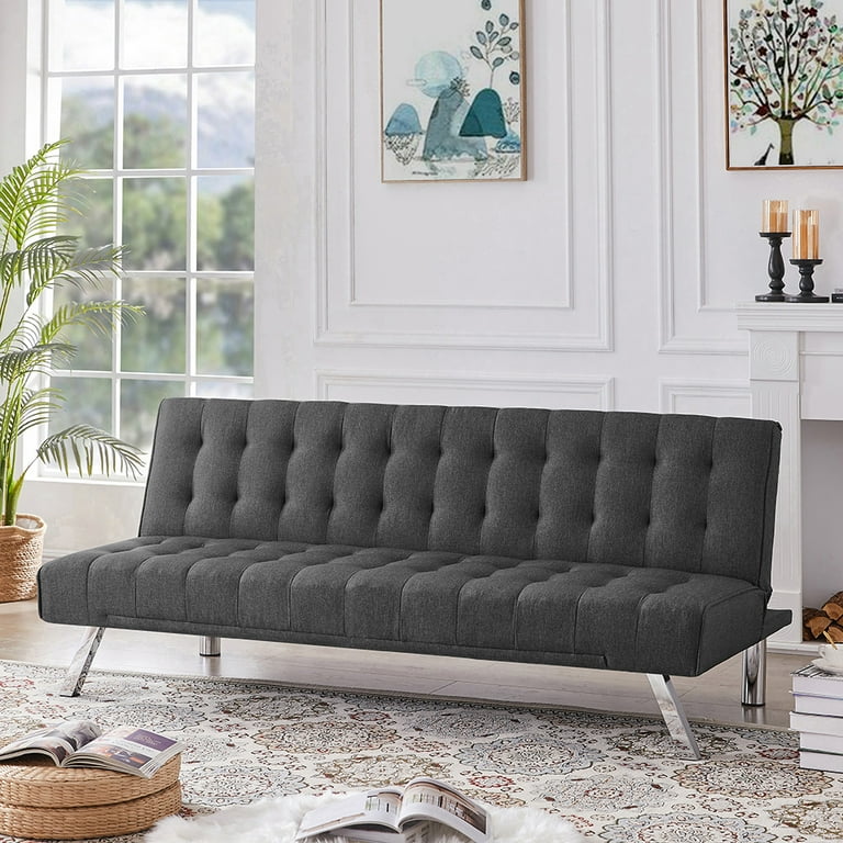 Dark 2024 grey futon