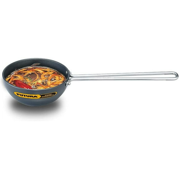 Futura Anodised Heating Pan, 4.72 IN, Black