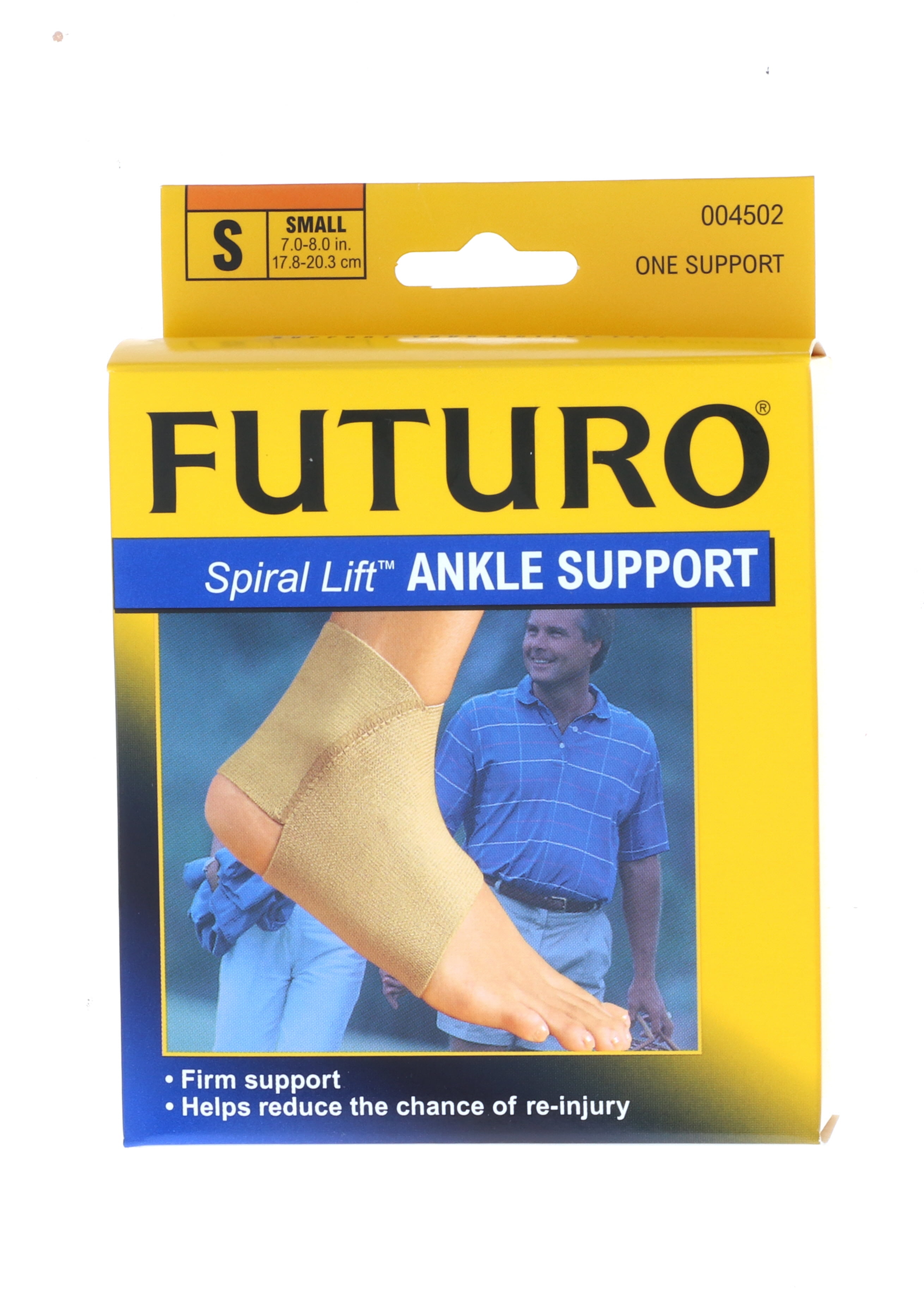 Futura Spiral Lift Ankle Support Small