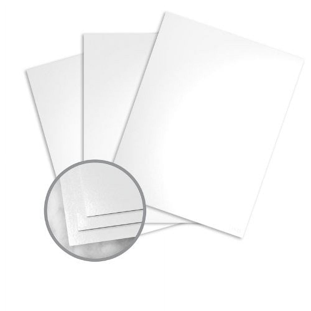 Hamilco White Cardstock Scrapbook Paper 12x12 Heavy Weight 120 lb Cover Card Stock 25 Pack