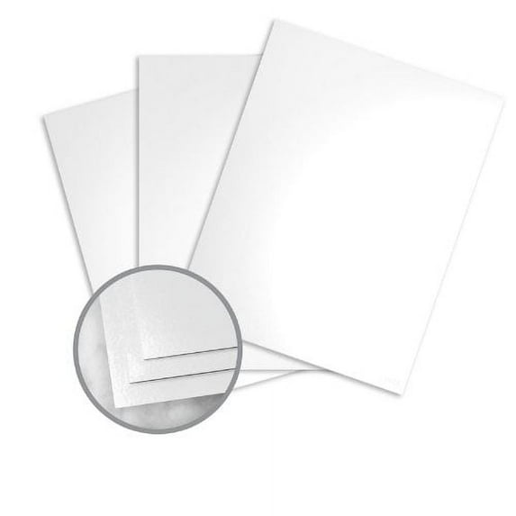 Futura White Paper - 8 1/2 x 11 100 Text Gloss C/2S 500 per Ream
