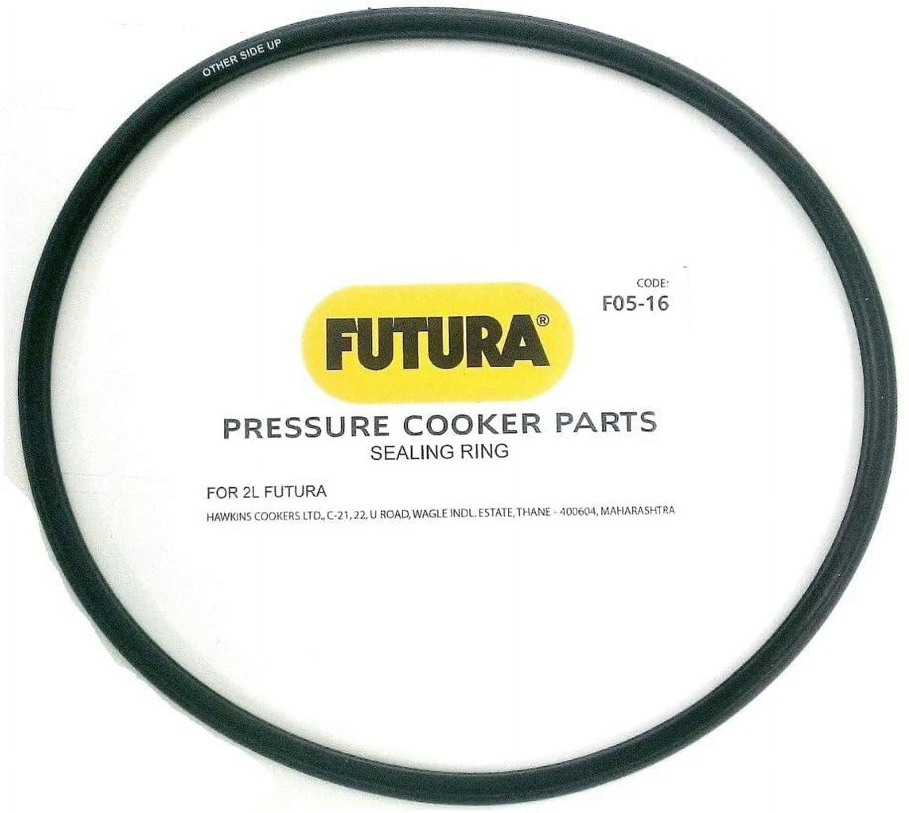 Futura by Hawkins Gasket Sealing Ring for 2 Liter Pressure Cooker