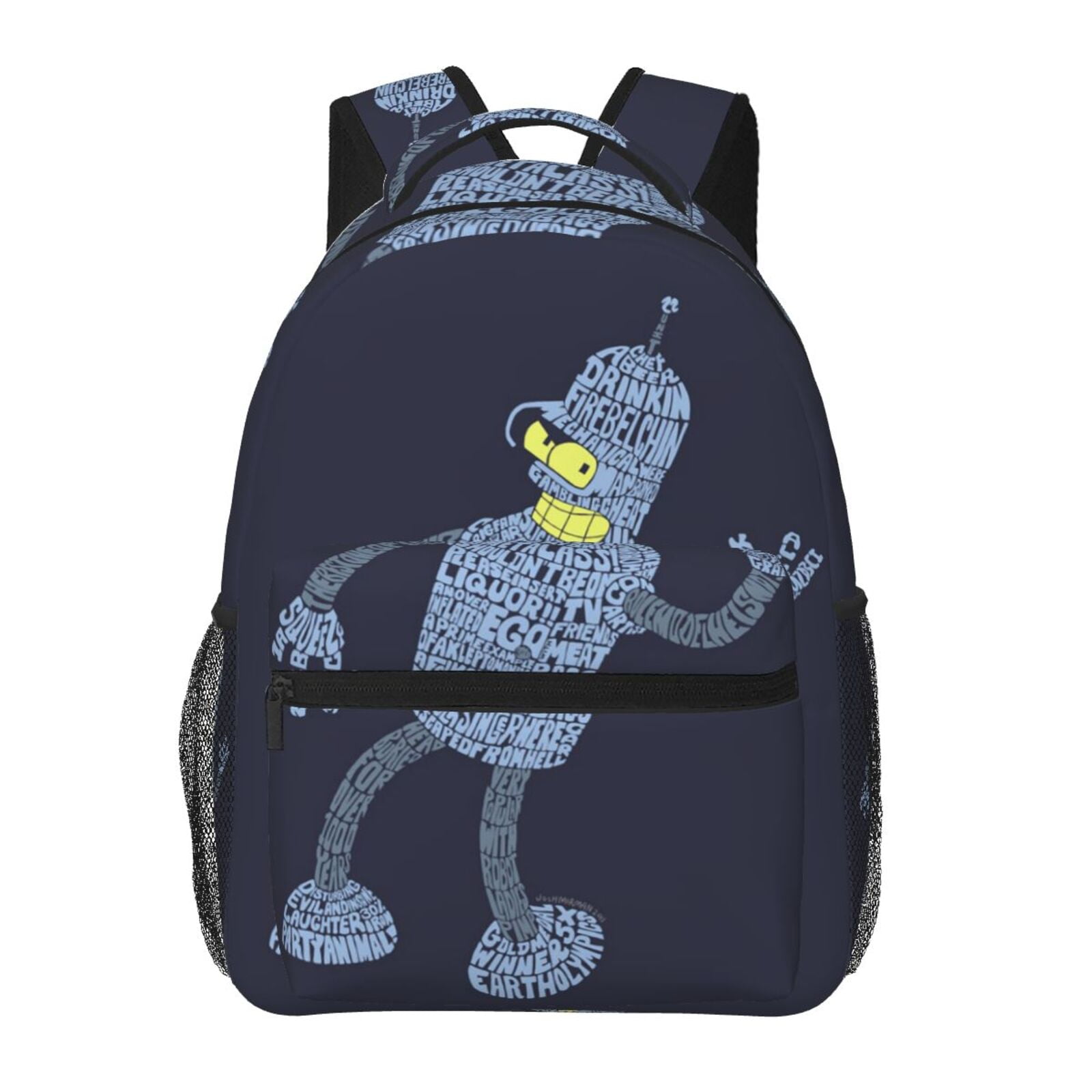 Futurama backpack Futurama Nibbler Eat Shark Dlxr Backpack main image 3