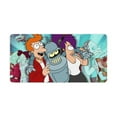 thumbnail image 1 of Futurama Characters Mouse Pad No-sliped Large Mousepad Extended Gaming Desk Mat Stitched Edge Keyboard Mat, 1 of 7