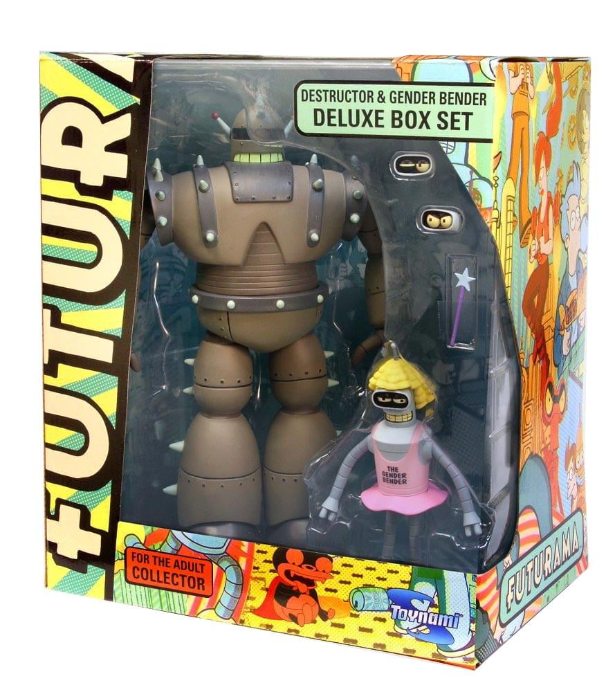 Futurama Destructor & Gender Bender Exclusive Deluxe Box Set Futurama Destructor & Gender Bender Exclusive Deluxe Box Set