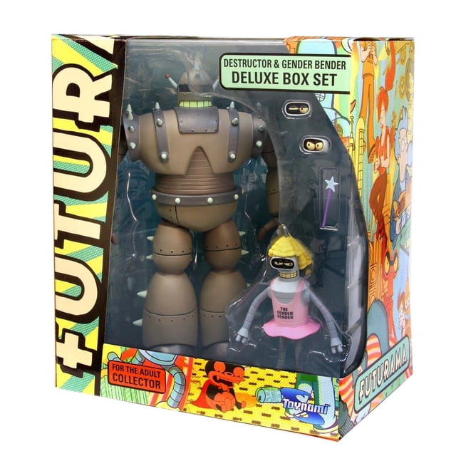 Futurama Destructor & Gender Bender Exclusive Deluxe Box Set - Walmart.com