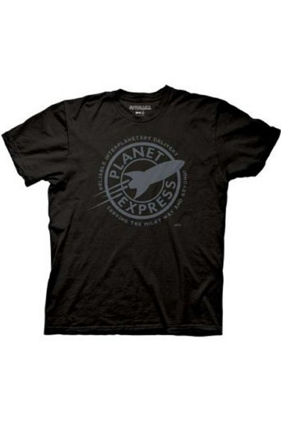 Futurama Faded Planet Express Black T-Shirt