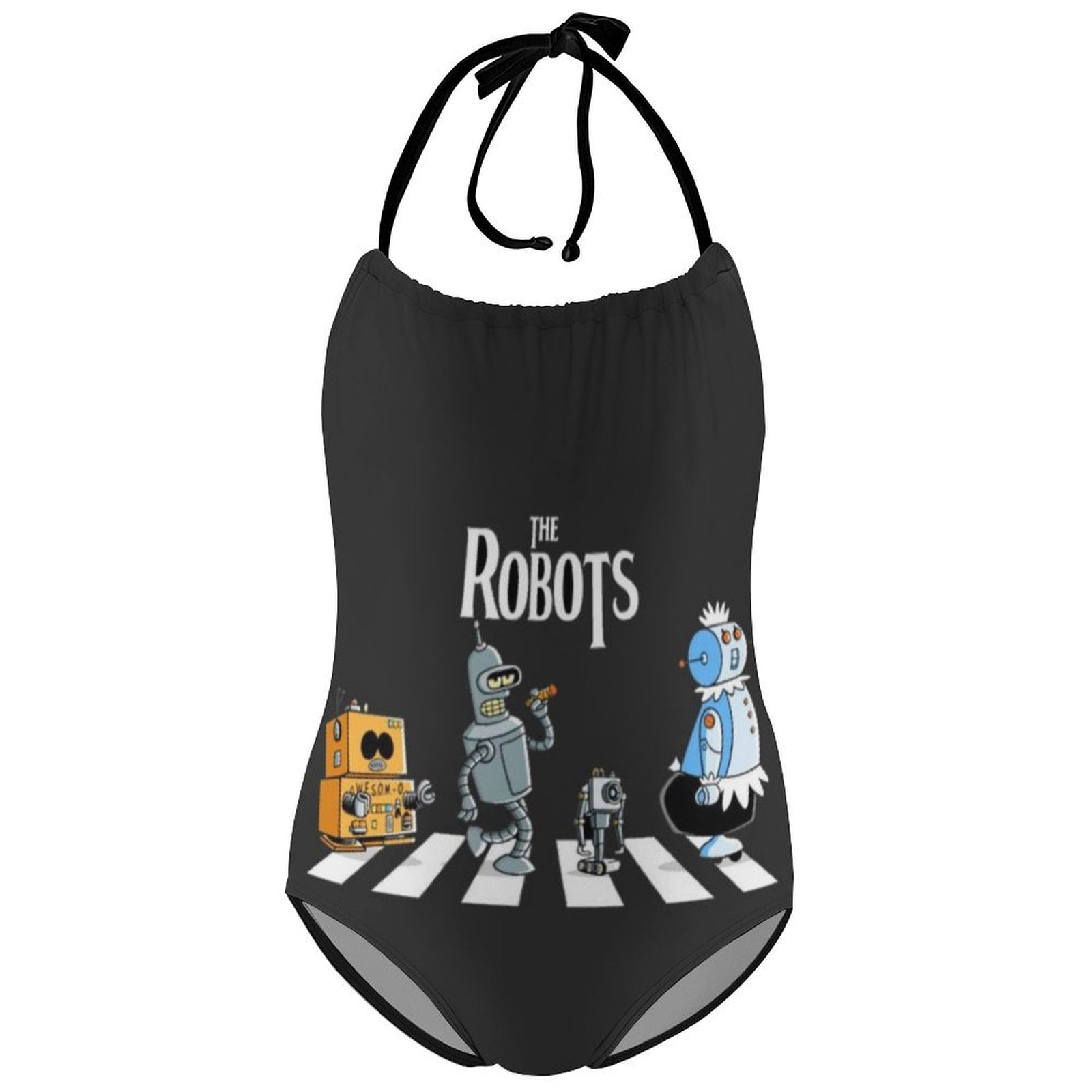 Futurama Girls One Piece Swimsuits Quick Dry Bathing Suit Swimwear